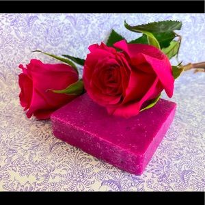 One Dozen Roses - handmade soap (includes 2 bars!)
